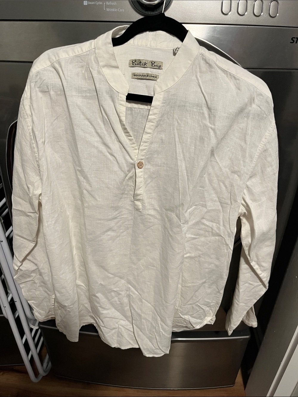 Women’s Cream Linen Shirt